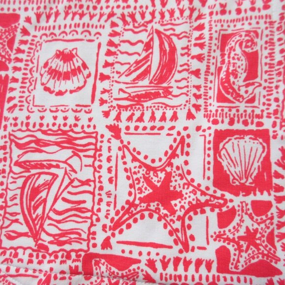NWT Lilly Pulitzer Skipper Popover in Mizner Red Seaside Harbor UPF Jacket XXL - Picture 3 of 3